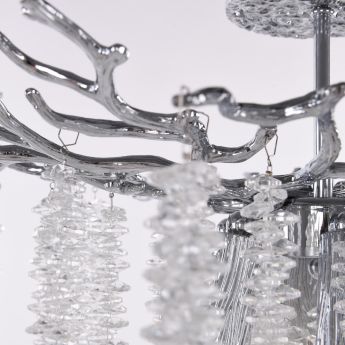 Люстра в виде веточек 230111.480.6.E14.A CR Arte Milano