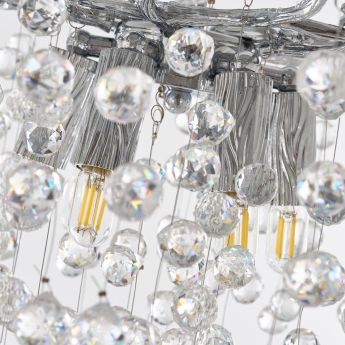 Люстра в виде веточек 230115.480.6.E14.F2 CR Arte Milano