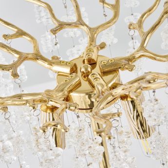 Настольная лампа в виде веточек 230131.360-610.3.E14.B1 GW Arte Milano