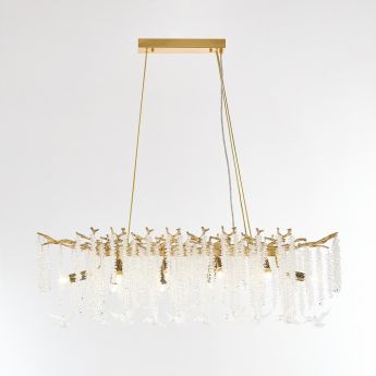 Люстра в виде веточек 230210.1000.10.E14.A2 GB BRD-CLEAR Arte Milano