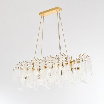 Люстра в виде веточек 230210.1000.10.E14.A2 GB BRD-CLEAR Arte Milano