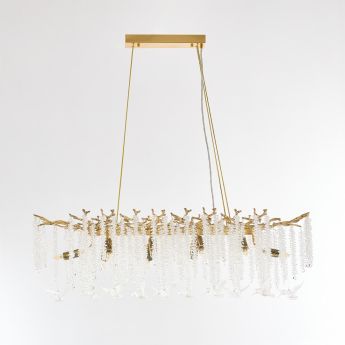 Люстра в виде веточек 230210.1000.10.E14.A2 GB BRD-CLEAR Arte Milano