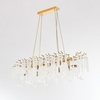 Люстра в виде веточек 230210.1000.10.E14.A2 GB BRD-CLEAR Arte Milano