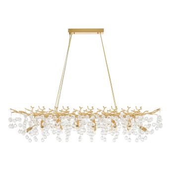 Люстра в виде веточек 230210.1200.14.E14.J3 GD Arte Milano Люстра в виде веточек 230210.1200.14.E14.J3 GD Arte Milano