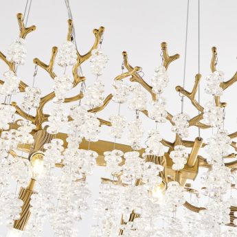 Люстра в виде веточек 230210.700.6.E14.B1 FB Arte Milano