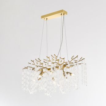 Люстра в виде веточек 230210.700.6.E14.B1 FB BRD-Clear Arte Milano