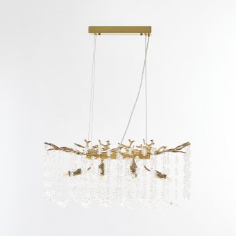 Люстра в виде веточек 230210.700.6.E14.B1 FB BRD-Clear Arte Milano