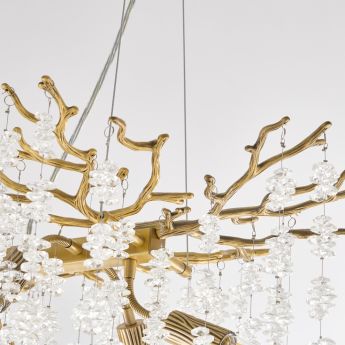 Люстра в виде веточек 230210.700.6.E14.B1 FB BRD-Clear Arte Milano
