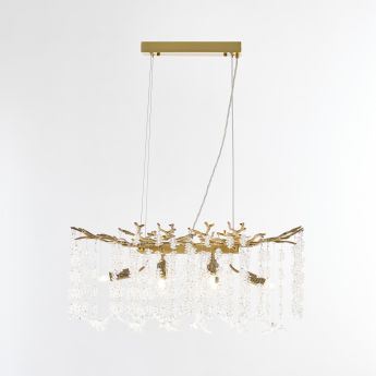 Люстра в виде веточек 230210.700.6.E14.B1 FB BRD-Clear Arte Milano
