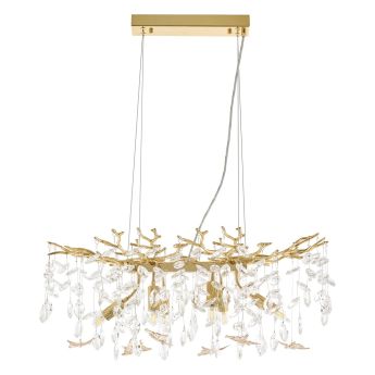 Люстра в виде веточек 230210.700.6.E14.D2 GD BUT-Amber Arte Milano Люстра в виде веточек 230210.700.6.E14.D2 GD BUT-Amber Arte Milano