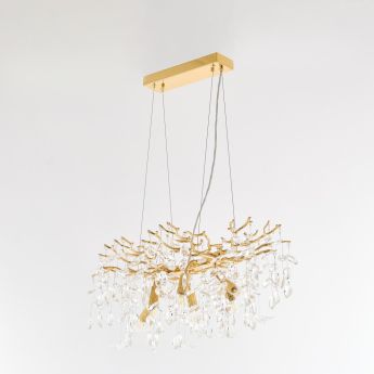 Люстра в виде веточек 230210.700.6.E14.D2 GD BUT-Clear Arte Milano