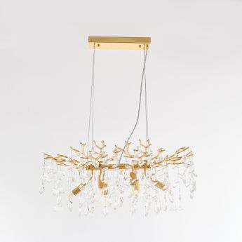 Люстра в виде веточек 230210.700.6.E14.D2 GD BUT-Clear Arte Milano