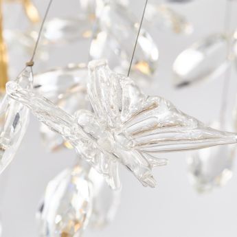 Люстра в виде веточек 230210.700.6.E14.D2 GD BUT-Clear Arte Milano