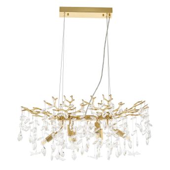 Люстра в виде веточек 230210.700.6.E14.D2 GD BUT-Clear Arte Milano Люстра в виде веточек 230210.700.6.E14.D2 GD BUT-Clear Arte Milano