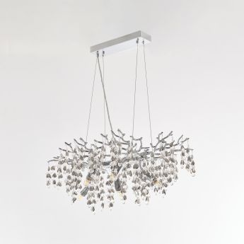 Люстра 230210.700.6.E14.H3 CB Clear-Smoky Arte Milano