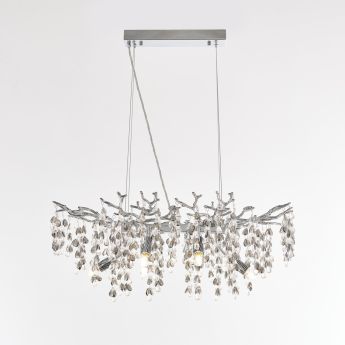 Люстра 230210.700.6.E14.H3 CB Clear-Smoky Arte Milano