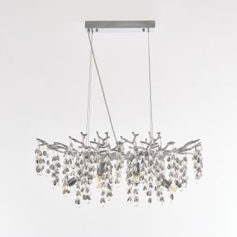 Люстра 230210.700.6.E14.H3 CB Clear-Smoky Arte Milano