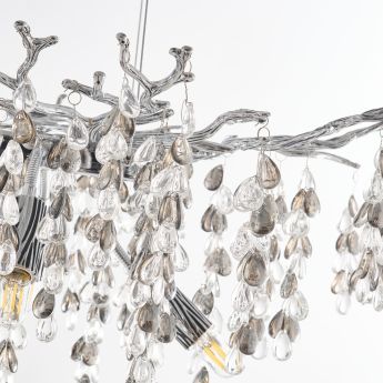 Люстра 230210.700.6.E14.H3 CB Clear-Smoky Arte Milano