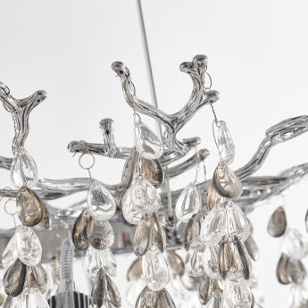 Люстра 230210.700.6.E14.H3 CB Clear-Smoky Arte Milano