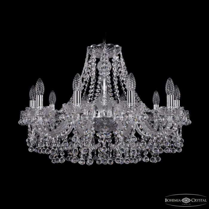 Люстра хрустальная 1409/10/240 Ni Bohemia Ivele Crystal