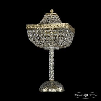 Настольная лампа хрустальная 19282L4/H/25IV G Bohemia Ivele Crystal