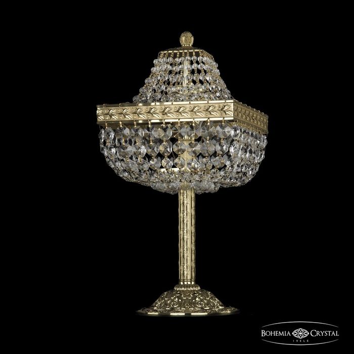 Настольная лампа хрустальная 19282L6/H/20IV G Bohemia Ivele Crystal