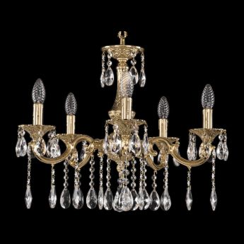 Люстра бронзовая 72101/5/175 A G Bohemia Ivele Crystal