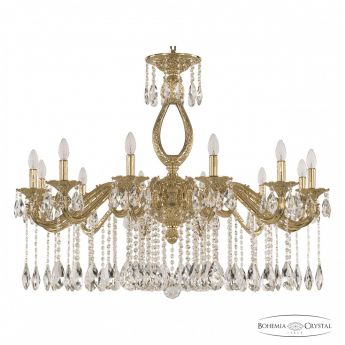 Люстра бронзовая 71302/12/360 A G Bohemia Ivele Crystal