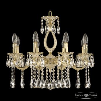 Люстра бронзовая 72301/8/175 A GW Bohemia Ivele Crystal