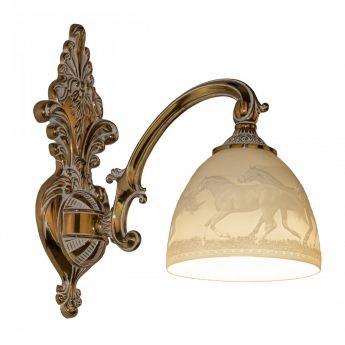 Бра бронзовые 7209B14/1/175 GW P1 D Horse Bohemia Ivele Crystal