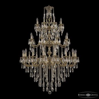 Люстра бронзовая 72401/16+8+8/360/3D B GB FA4M Bohemia Ivele Crystal