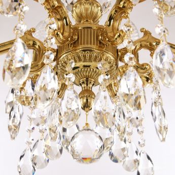Люстра бронзовая 75102/6/125 A G Bohemia Ivele Crystal